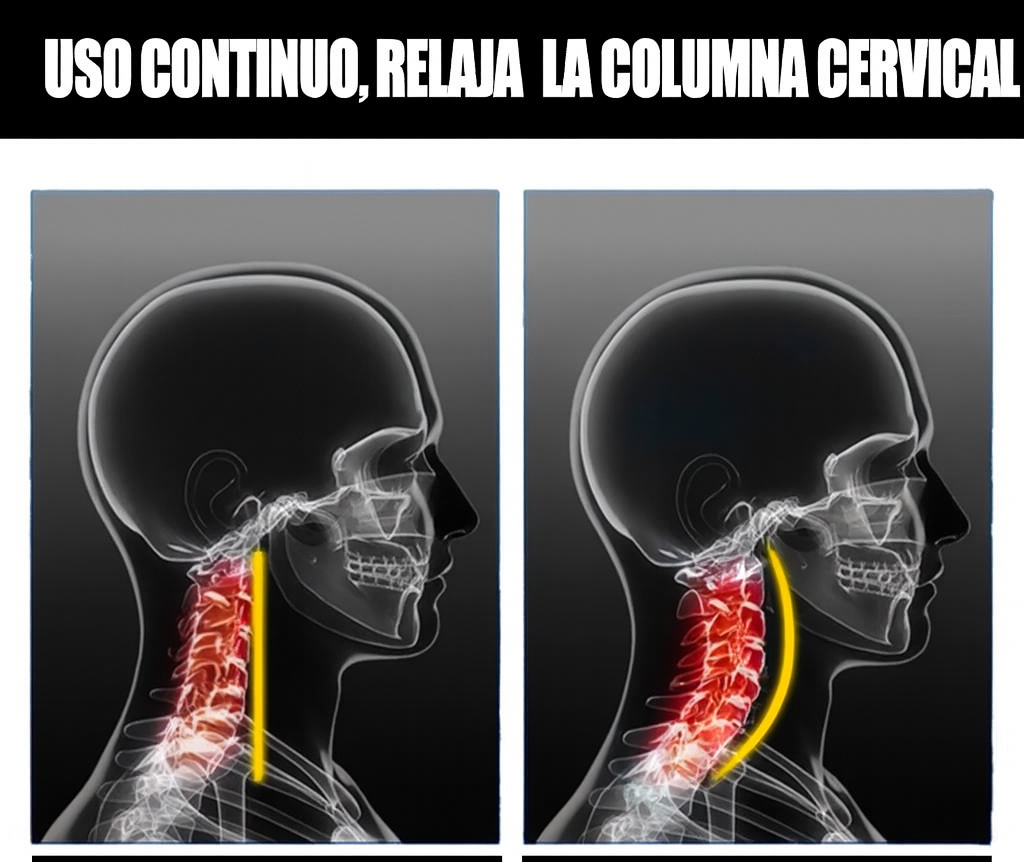 Cuello Cervical Cervanix Antironquido – Alivio del Dolor de Cuello y Mejor Descanso